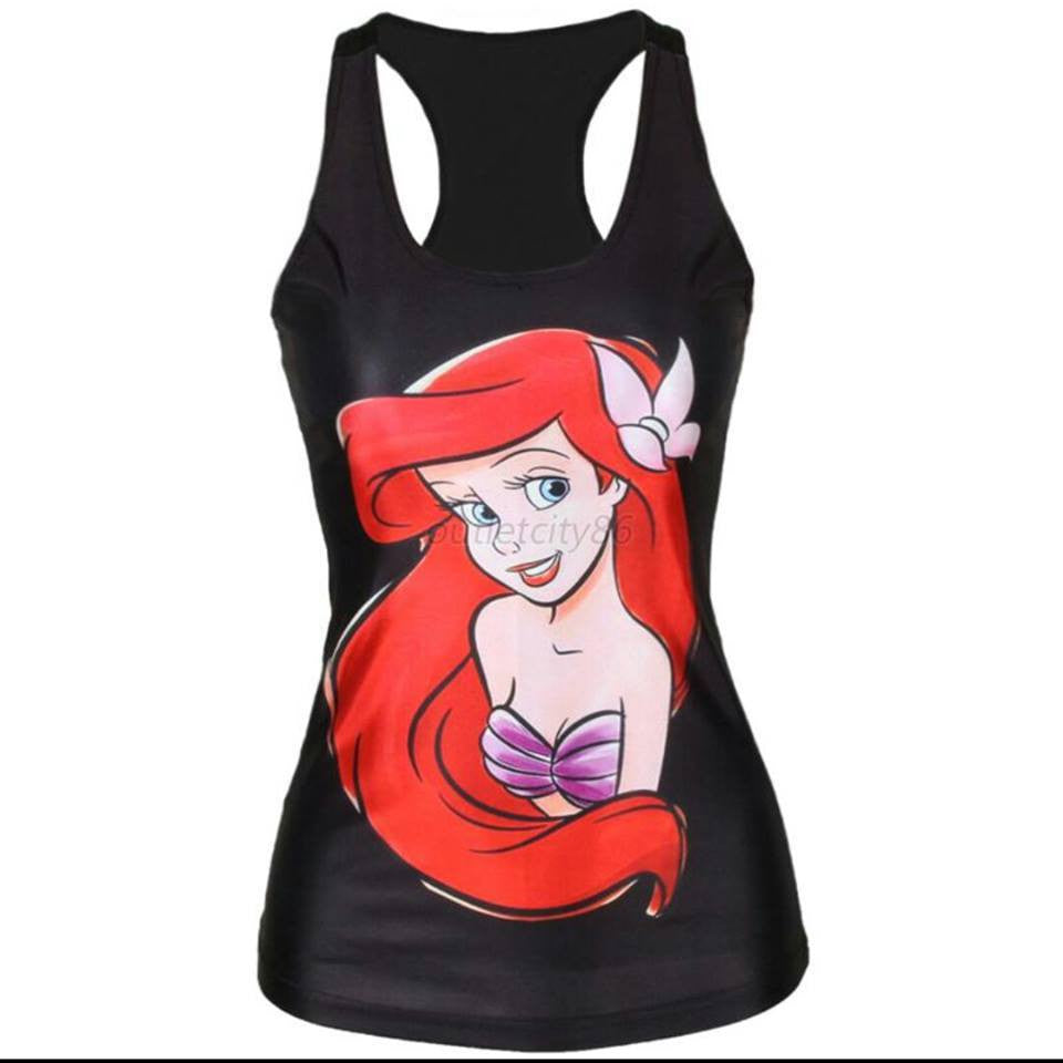 tanks Top Mermaid Princess