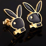 Playboy Fashion Rhinestone stud earring