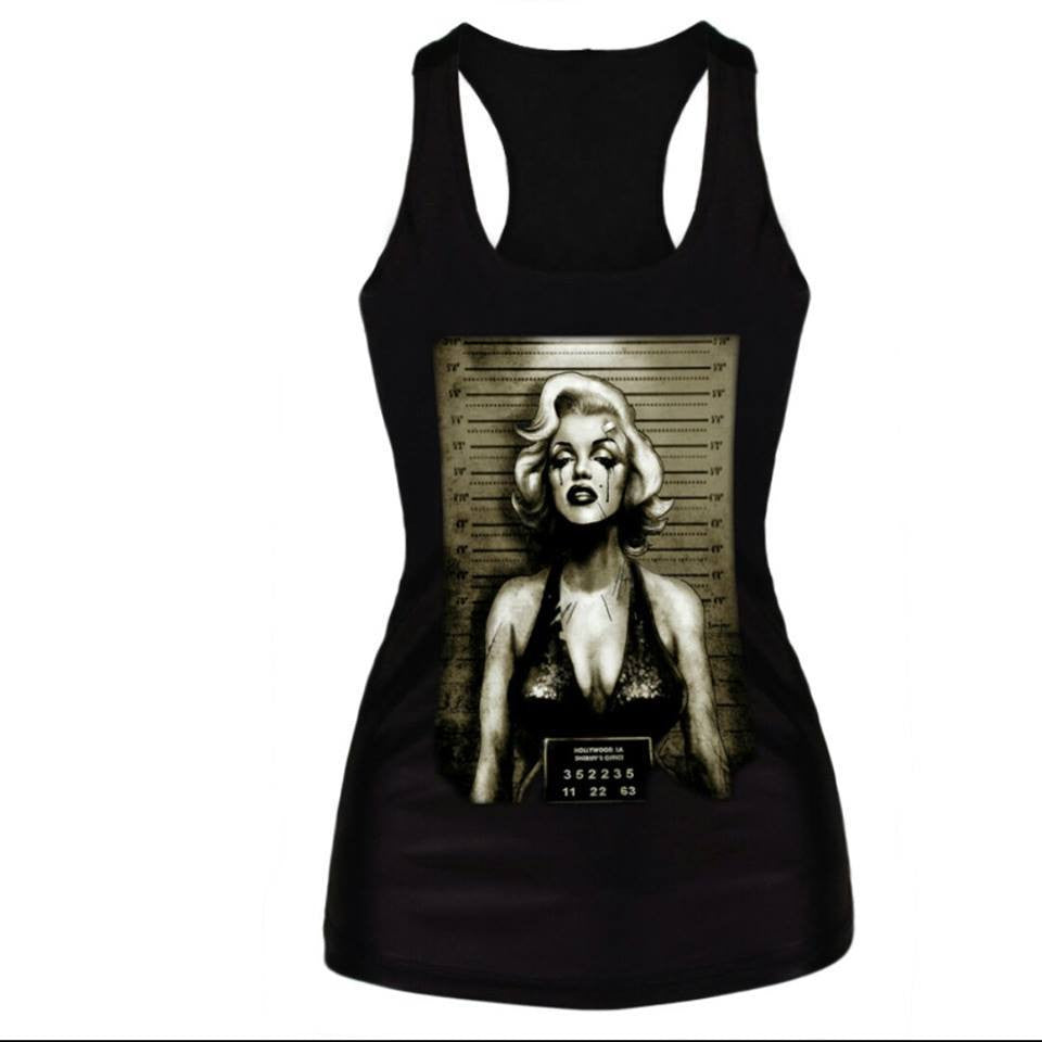 Tank Tops T-Shirt Marilyn Monroe