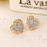 MK Fashion Crystal High Quality Studs Earring