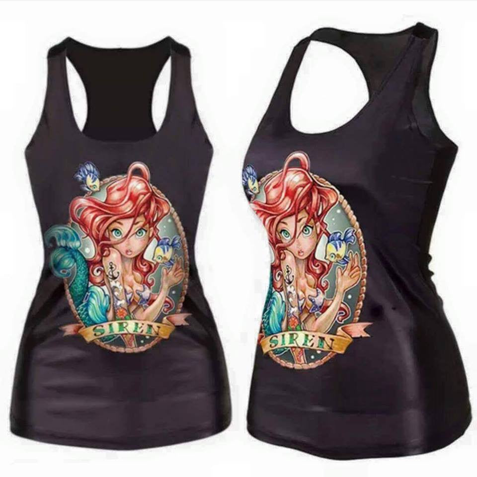 tanks Top Mermaid