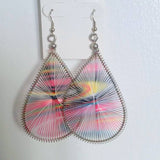 RETRO hoop Ear Designer Wire Detail Fashion ear stud