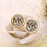 MK fashion stud earring