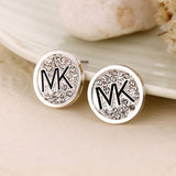 MK fashion stud earring